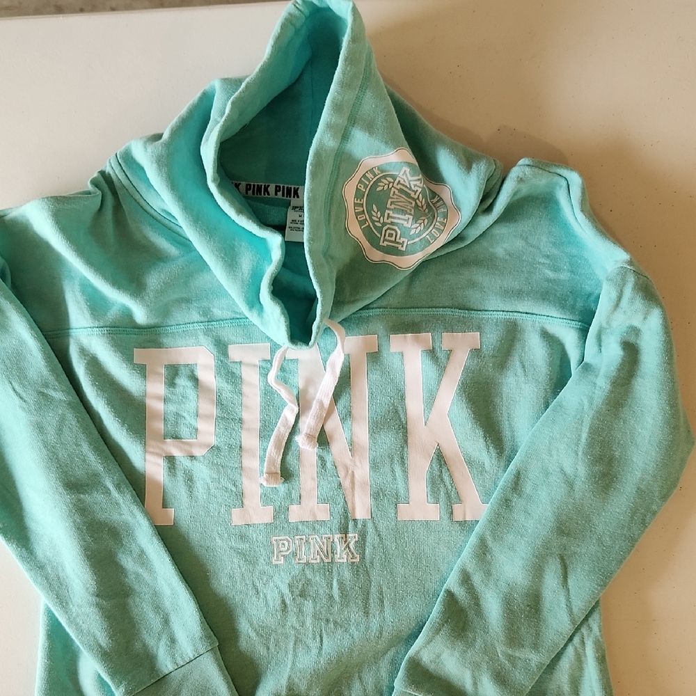 Mint Green PINK Hoodie